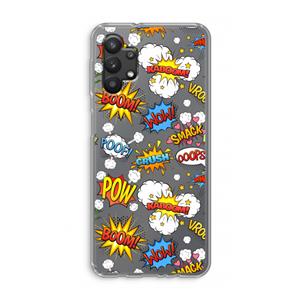 CaseCompany Pow Smack: Samsung Galaxy A32 5G Transparant Hoesje