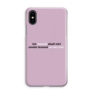 CaseCompany uw waarde daalt niet: iPhone XS Max Volledig Geprint Hoesje