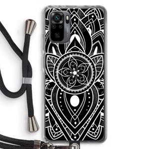 CaseCompany It's Complicated: Xiaomi Redmi Note 10 Pro Transparant Hoesje met koord