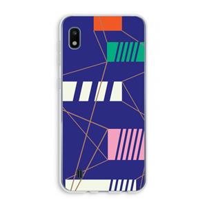 CaseCompany Gestalte 5: Samsung Galaxy A10 Transparant Hoesje