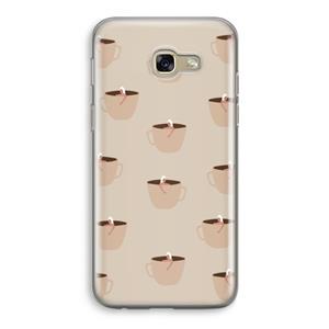 CaseCompany Morning coffee: Samsung Galaxy A5 (2017) Transparant Hoesje