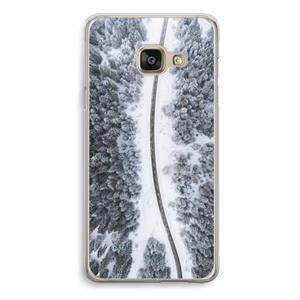 CaseCompany Snøfall: Samsung Galaxy A3 (2016) Transparant Hoesje