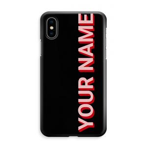 CaseCompany Namecase: iPhone XS Max Volledig Geprint Hoesje