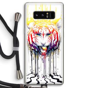 CaseCompany Fading: Samsung Galaxy Note 8 Transparant Hoesje met koord