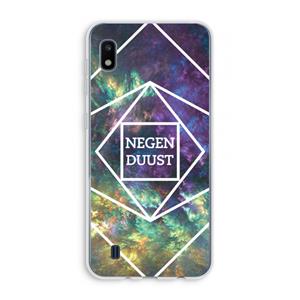 CaseCompany Negenduust ruimte: Samsung Galaxy A10 Transparant Hoesje
