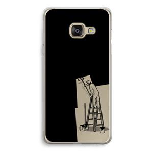 CaseCompany Musketon Painter: Samsung Galaxy A3 (2016) Transparant Hoesje