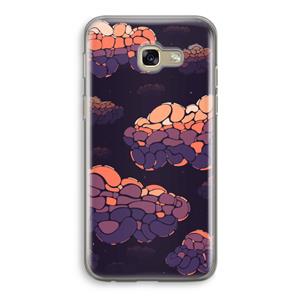 CaseCompany Patroon Wolken: Samsung Galaxy A5 (2017) Transparant Hoesje