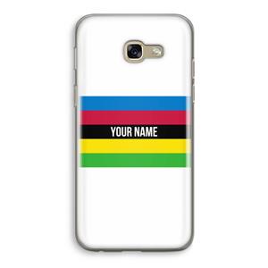 CaseCompany WK Wielrennen: Samsung Galaxy A5 (2017) Transparant Hoesje