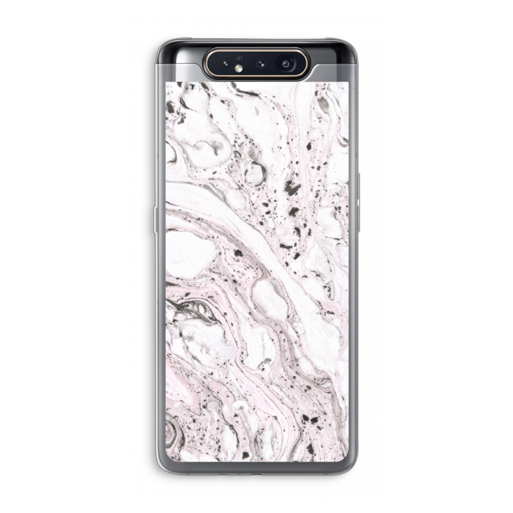 CaseCompany Mengelmoes: Samsung Galaxy A80 Transparant Hoesje
