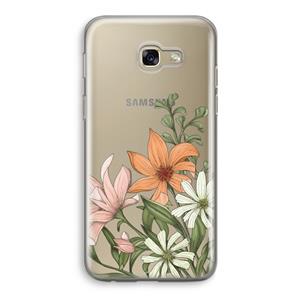 CaseCompany Floral bouquet: Samsung Galaxy A5 (2017) Transparant Hoesje