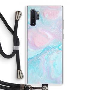 CaseCompany Fantasie pastel: Samsung Galaxy Note 10 Plus Transparant Hoesje met koord