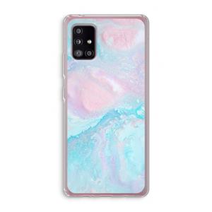 CaseCompany Fantasie pastel: Samsung Galaxy A51 5G Transparant Hoesje