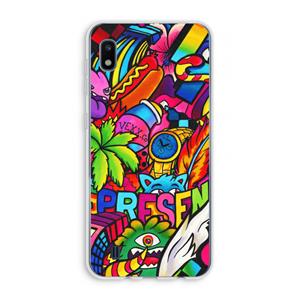 CaseCompany Represent: Samsung Galaxy A10 Transparant Hoesje