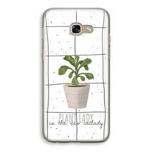 CaseCompany Kamerplant op vensterruit: Samsung Galaxy A5 (2017) Transparant Hoesje