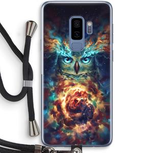 CaseCompany Aurowla: Samsung Galaxy S9 Plus Transparant Hoesje met koord