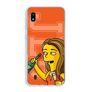 CaseCompany Jamie Lee Simpson: Samsung Galaxy A10 Transparant Hoesje