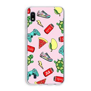 CaseCompany Things Jamie Loves: Samsung Galaxy A10 Transparant Hoesje