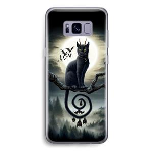 CaseCompany Moonlight Companions: Samsung Galaxy S8 Transparant Hoesje