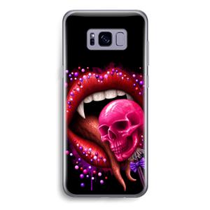 CaseCompany Dodelijk zoet: Samsung Galaxy S8 Transparant Hoesje