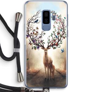 CaseCompany Seasons Change: Samsung Galaxy S9 Plus Transparant Hoesje met koord