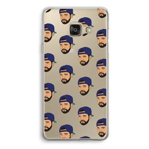 CaseCompany Drake Away: Samsung Galaxy A3 (2016) Transparant Hoesje