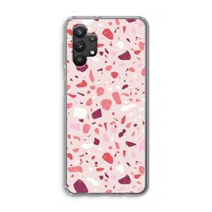 CaseCompany Terrazzo N°15: Samsung Galaxy A32 5G Transparant Hoesje