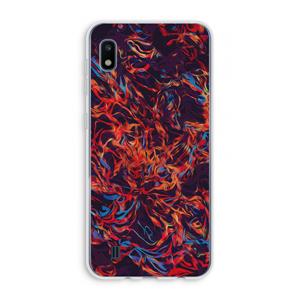 CaseCompany Lucifer: Samsung Galaxy A10 Transparant Hoesje