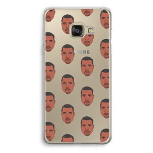 CaseCompany Kanye Call Me℃: Samsung Galaxy A3 (2016) Transparant Hoesje