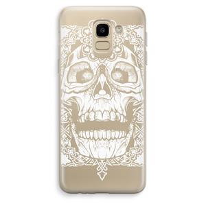 CaseCompany Seek & Destroy: Samsung Galaxy J6 (2018) Transparant Hoesje
