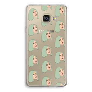 CaseCompany King Kylie: Samsung Galaxy A3 (2016) Transparant Hoesje