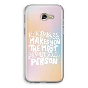 CaseCompany The prettiest: Samsung Galaxy A5 (2017) Transparant Hoesje