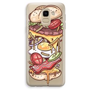 CaseCompany Diet Coke Please: Samsung Galaxy J6 (2018) Transparant Hoesje