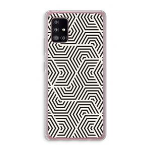 CaseCompany Magic pattern: Samsung Galaxy A51 5G Transparant Hoesje