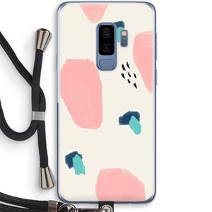 CaseCompany Monday Surprise: Samsung Galaxy S9 Plus Transparant Hoesje met koord