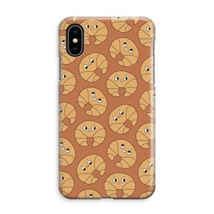 CaseCompany Croissant: iPhone XS Max Volledig Geprint Hoesje
