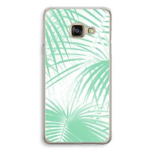 CaseCompany Palmbladeren: Samsung Galaxy A3 (2016) Transparant Hoesje