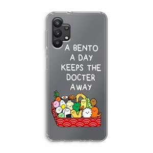 CaseCompany Bento a day: Samsung Galaxy A32 5G Transparant Hoesje