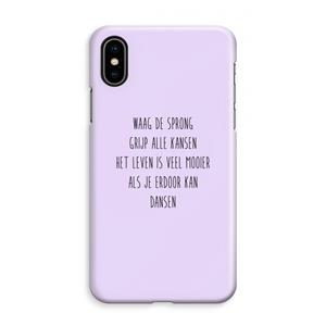 CaseCompany Sprong: iPhone XS Max Volledig Geprint Hoesje
