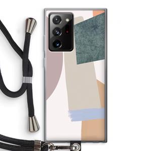CaseCompany Lindo: Samsung Galaxy Note 20 Ultra / Note 20 Ultra 5G Transparant Hoesje met koord