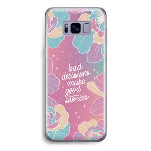 CaseCompany Good stories: Samsung Galaxy S8 Transparant Hoesje