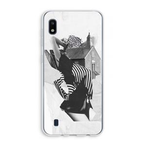 CaseCompany House: Samsung Galaxy A10 Transparant Hoesje