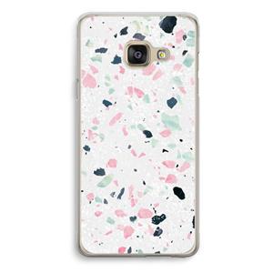 CaseCompany Terrazzo N°3: Samsung Galaxy A3 (2016) Transparant Hoesje