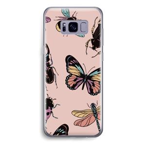 CaseCompany Tiny Bugs: Samsung Galaxy S8 Transparant Hoesje
