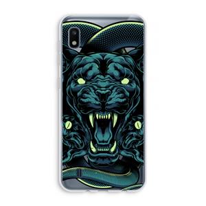 CaseCompany Cougar and Vipers: Samsung Galaxy A10 Transparant Hoesje