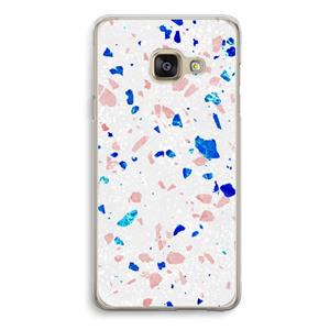 CaseCompany Terrazzo N°6: Samsung Galaxy A3 (2016) Transparant Hoesje