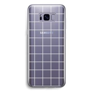 CaseCompany Rooster 2: Samsung Galaxy S8 Transparant Hoesje