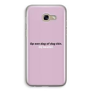 CaseCompany gij beslist: Samsung Galaxy A5 (2017) Transparant Hoesje