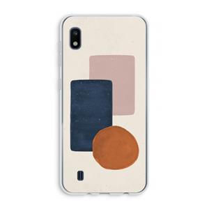 CaseCompany Geo #3: Samsung Galaxy A10 Transparant Hoesje