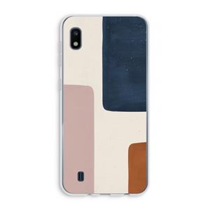 CaseCompany Geo #5: Samsung Galaxy A10 Transparant Hoesje