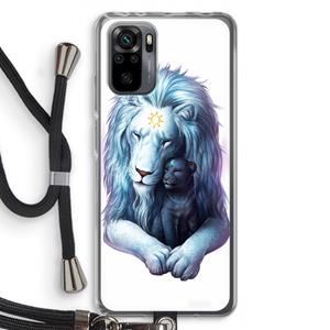 CaseCompany Child Of Light: Xiaomi Redmi Note 10 Pro Transparant Hoesje met koord